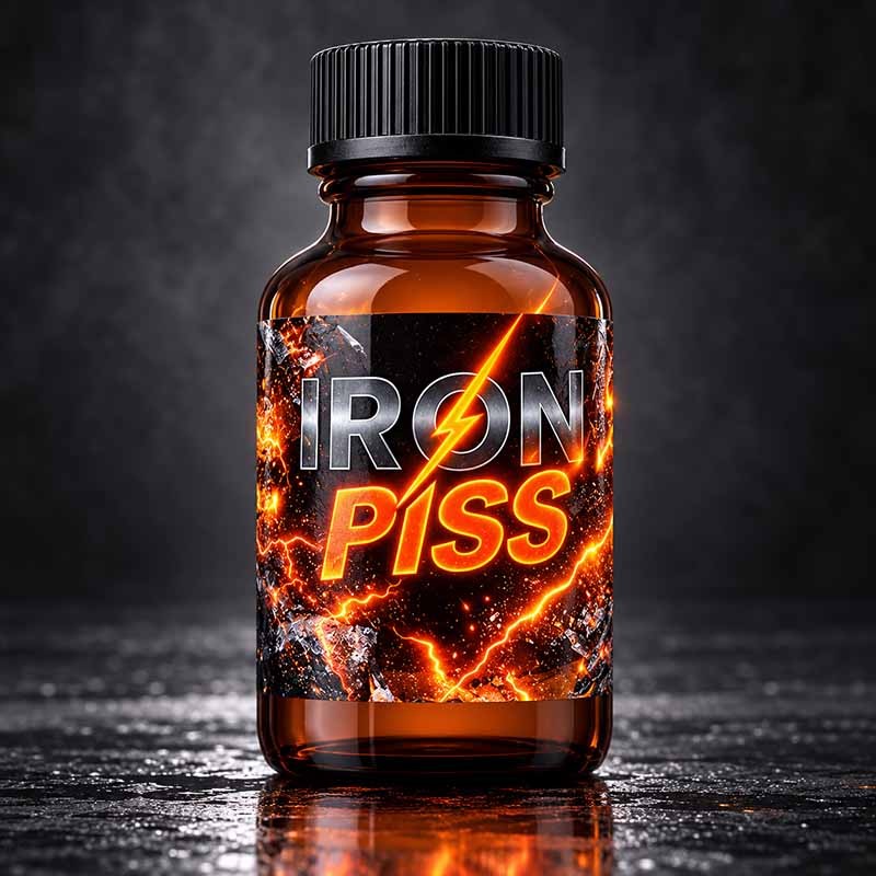 IRON PISS DOUBLE BLACK 26 ml|ALPHA POPPERS|TV|Propyl Poppers