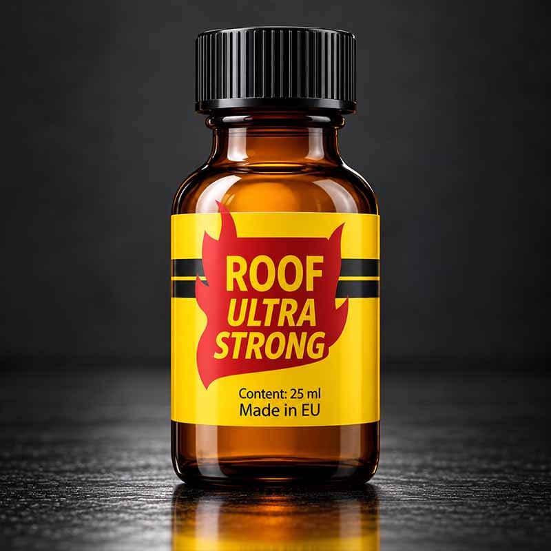 ROOF ULTRA STRONG 25 ml|ALPHA POPPERS|TV|Pentylnitriet Poppers
