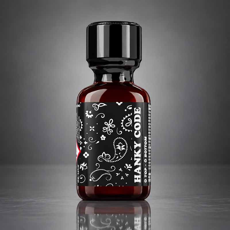 Hanky Code Zwart 24 ml|PWD EUROPE|TV|Pentylnitriet Poppers