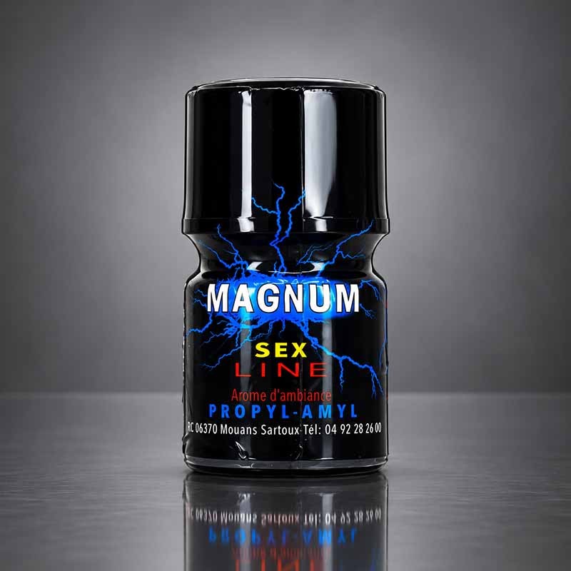 Magnum Bleu 15 ml|FRENCH POPPERS|TV|Nitrite d'amyle Poppers
