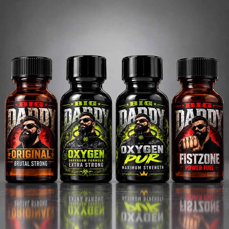 4 x Big Daddy ULTIMATE|ALPHA POPPERS|TV|Poppers & combination packages