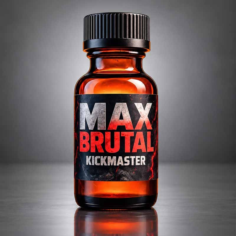 MAX BRUTAL KICKMASTER 30 ML|MAX POPPERS|TV|Pentylnitriet Poppers