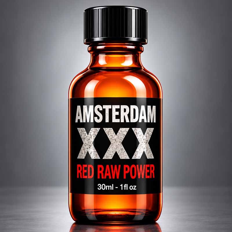 Amsterdam XXX Raw 30 ml|ALPHA POPPERS|TV|Pentylnitrit Poppers