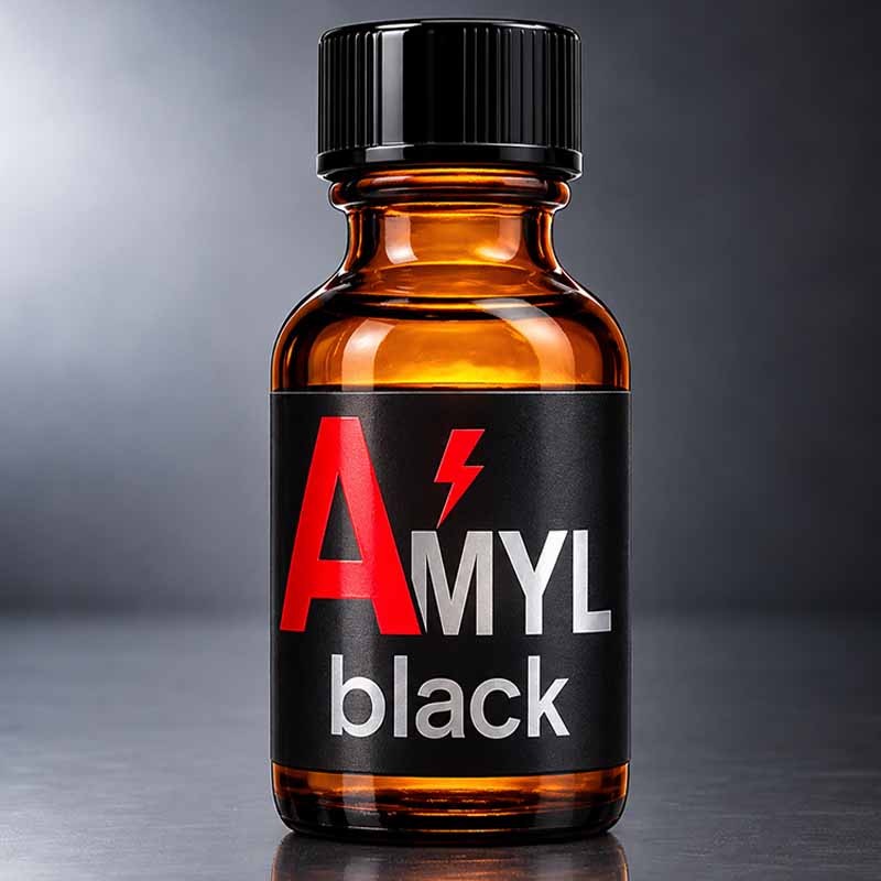 AMYL BLACK 30 ml|ALPHA POPPERS|TV|Amylnitrit Poppers