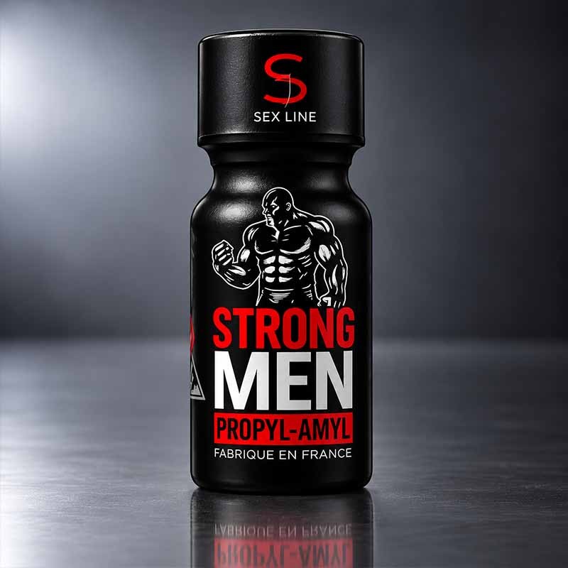 Strong Men 15ml|FRENCH POPPERS|TV|Amyl nitrite Poppers