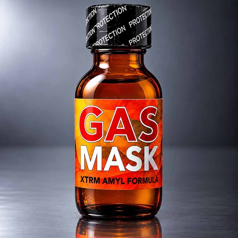 GASMASK AMYL 25 ml|XTRM|TV|Nitrite d'amyle Poppers