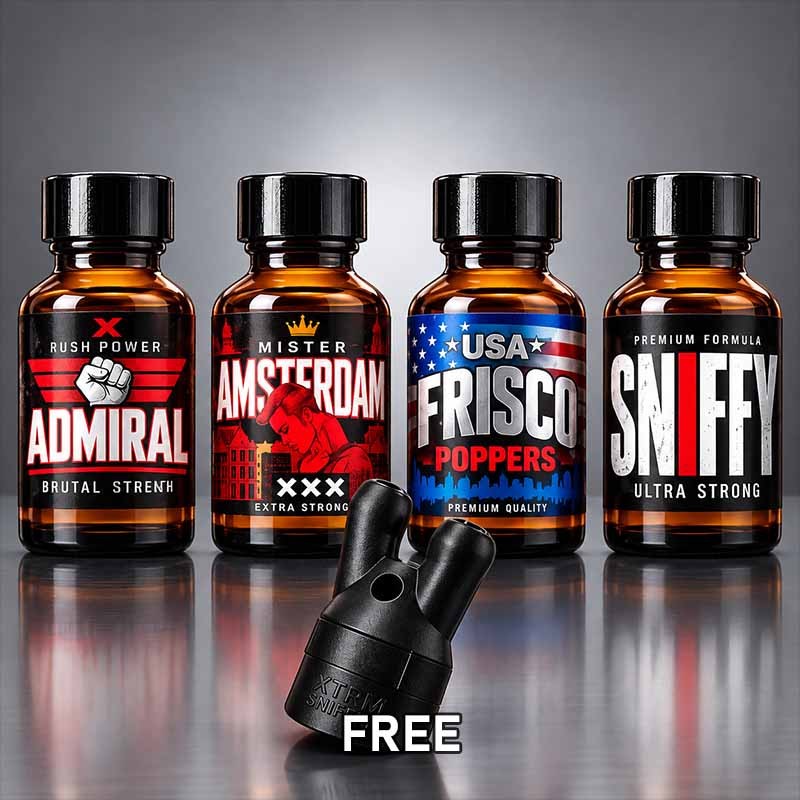BATTLE – 4 LEGENDEN. EIN DUELL.– 4x 10 ml|ALPHA POPPERS|TV|Poppers & Kombipakete