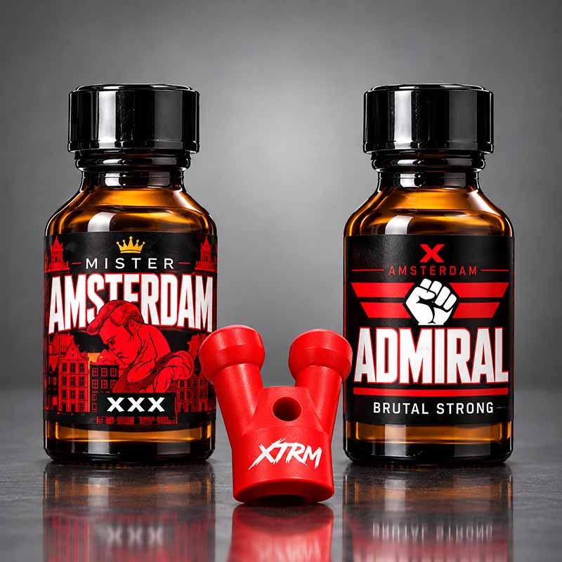 BATTLE – MISTER AMSTERDAM XXX vs. ADMIRAL 2x 10 ml|ALPHA POPPERS|TV|Poppers & Kombipakete