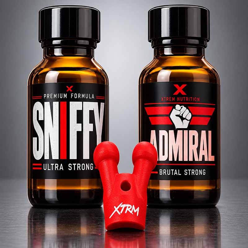 Battle SNIFFY vs. ADMIRAL 2x 10 ml|ALPHA POPPERS|TV|Poppers & Kombipakete