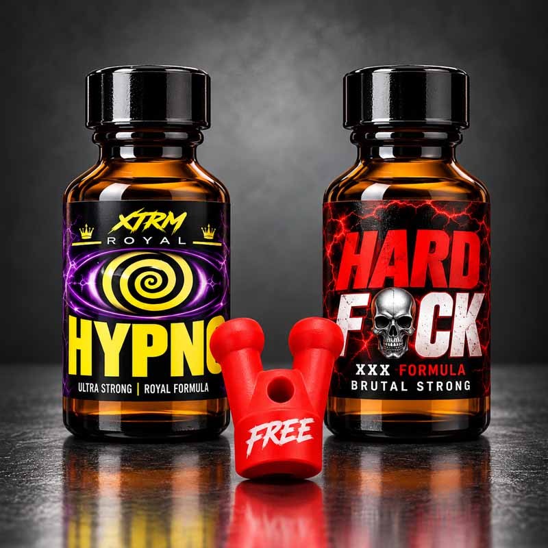 BATTLE – HYPNO vs. HARD FCK 2x 10 ml|ALPHA POPPERS|TV|Poppers & Kombipakete