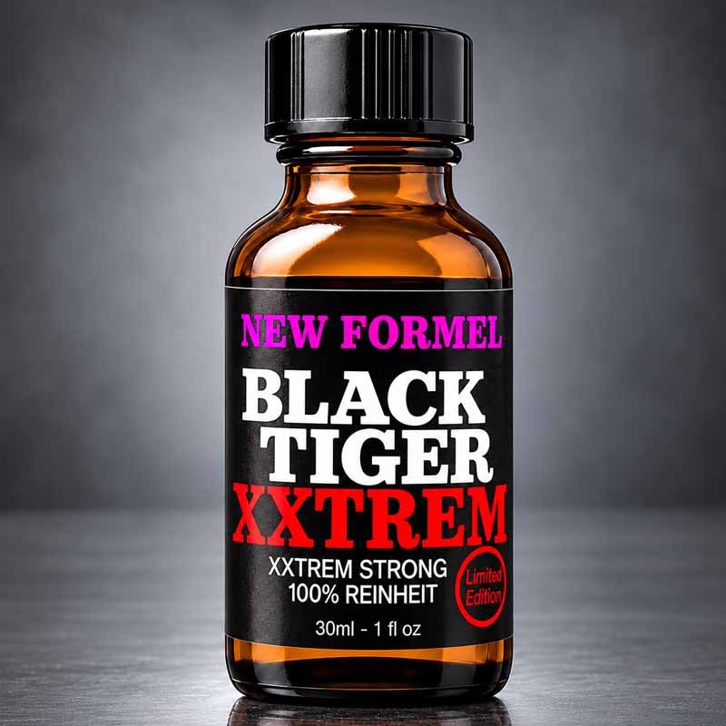 BLACK TIGER XXTREM 30 ml|ALPHA POPPERS|TV|Propyl Poppers