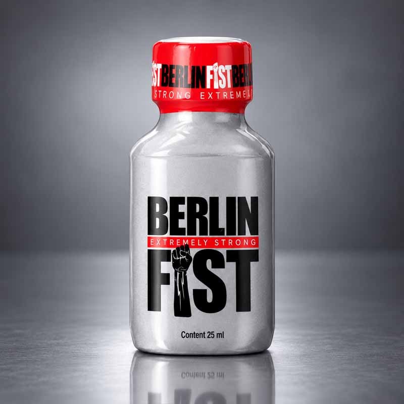 BERLIN FIST Extreme Strong 25ml|BLACK TIGER POPPERS|TV|Pentylnitrite Poppers