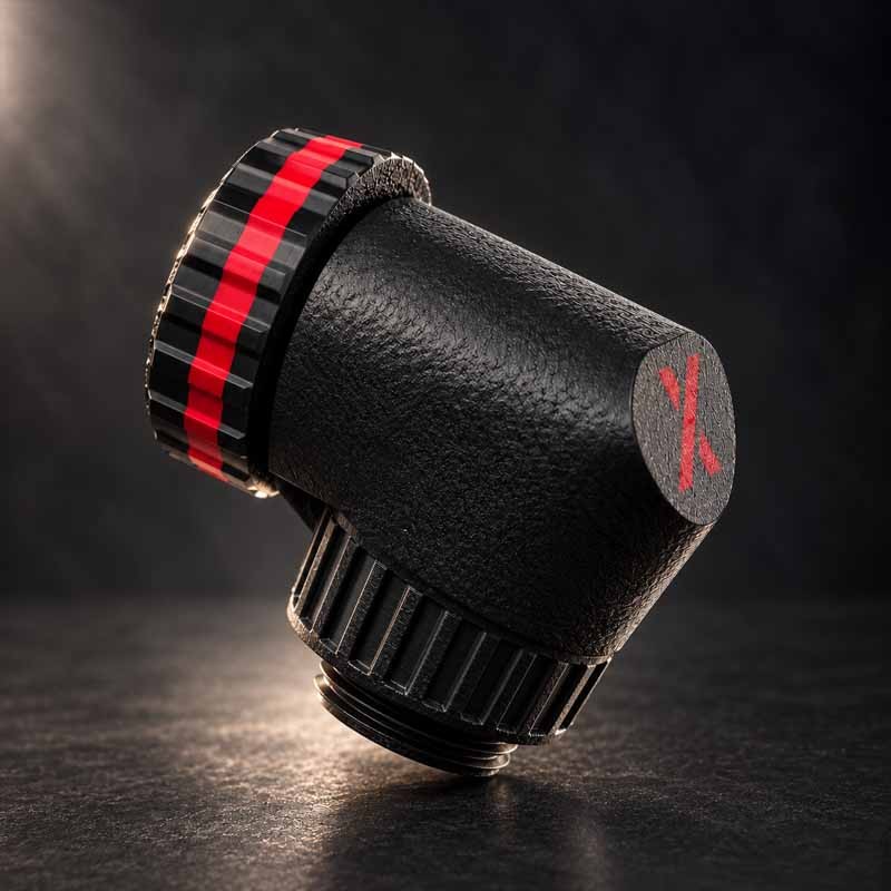 SET 3 – XTRM RUBBER DARK BREATH  + 90°-Adapter + 3-Liter-Beutel