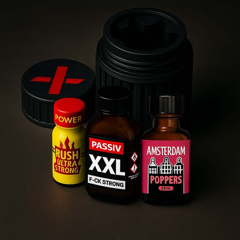 XTRM Poppers Keeper - Original. Black. Safe. Sexy.