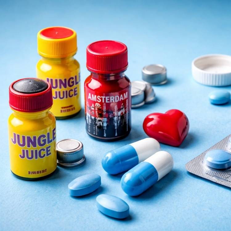 Poppers & Viagra – Warum diese Kombination keine gute Idee ist