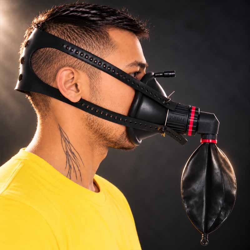 SET 3 – XTRM RUBBER DARK BREATH  + 90°-Adapter + 3-Liter-Beutel